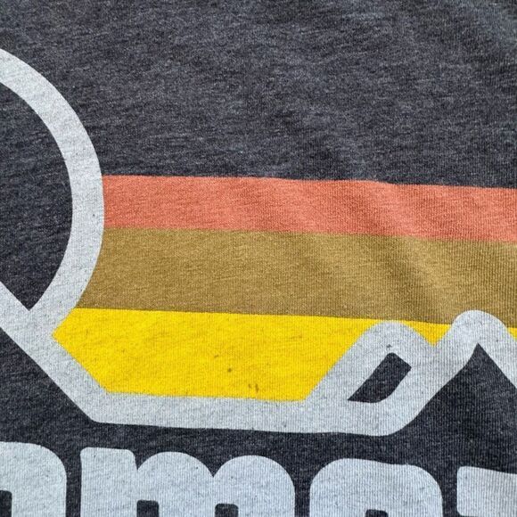 Marmot x Thread Mens Short Sleeve Graphic Tee Charcoal Heather Gray Size Large - Picture 11 of 15